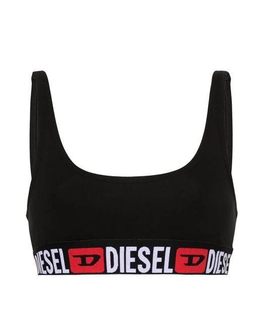 DIESEL Black Soft Cup Mini Bra
