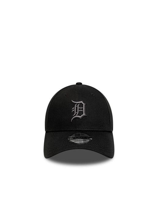 KTZ Black Cappellino 9Forty Detroit Tigers Mlb League Essential for men