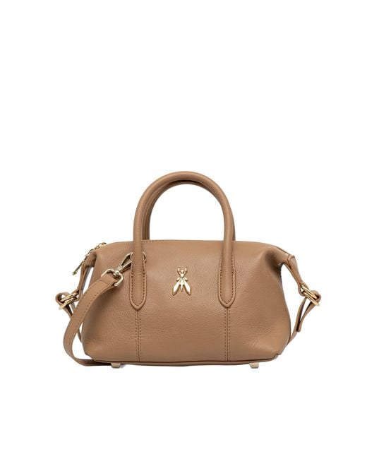 Patrizia Pepe Multicolor Borsa New Business Mini Deep Caramel