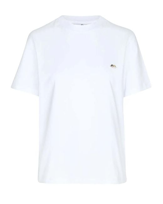 Fiorucci White T-Shirt Regular Patch Angeli