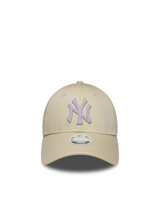 KTZ White Baseball Cap 9Forty Metallic