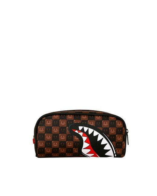 Sprayground Brown Astuccio Sharks for men