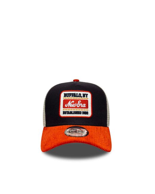 KTZ Red Cappellino 9Forty Patch Cord for men
