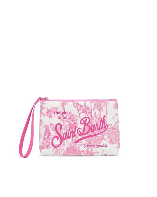 Mc2 Saint Barth Pink Pochette Aline Jungle Oceania