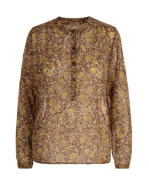Isabel Marant Brown "Maria" Blouse