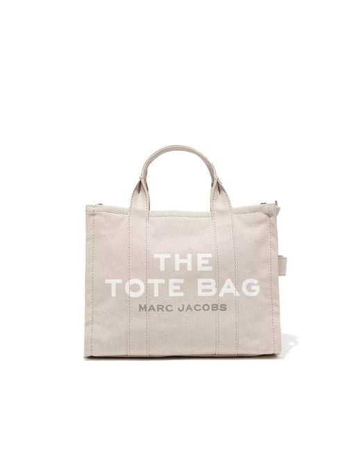 Il Di Tela Medium Di Tela di Marc Jacobs in White