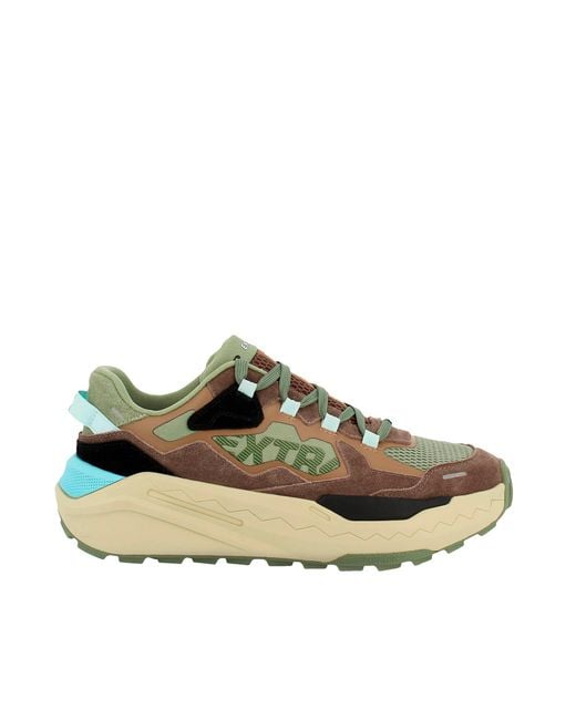 EXTR4 Green Sneakers Kaizen Xl 1.08 Tortora Bosco for men