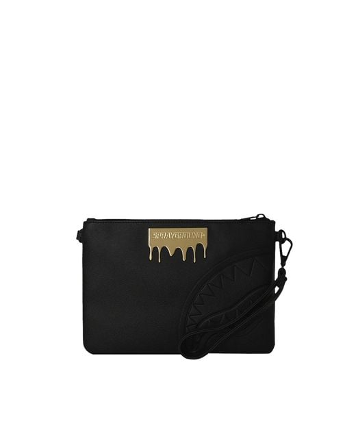 Sprayground Black Pochette Brick Luxe for men