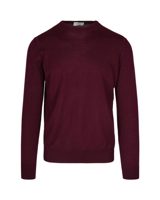 Paolo Pecora Purple Maglia for men
