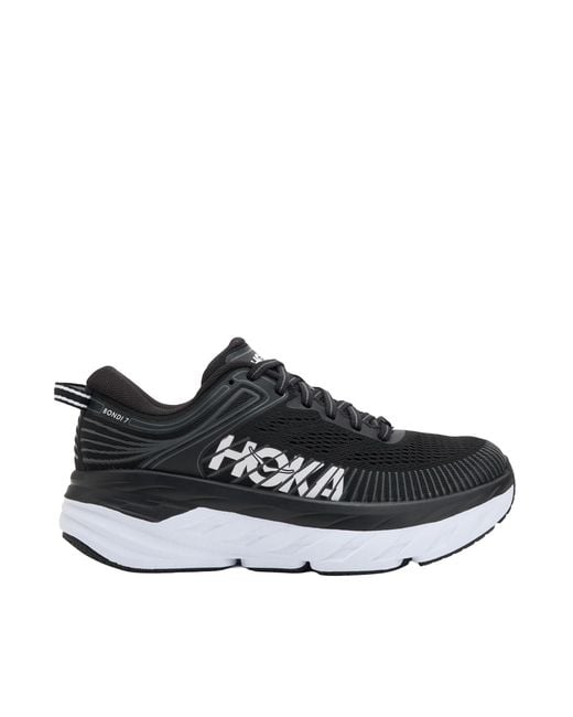 Hoka One One Black Bondi 7 Sneakers