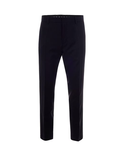 Boss Blue Pantalone Slim for men