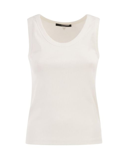 Weekend by Maxmara White Top Stretch