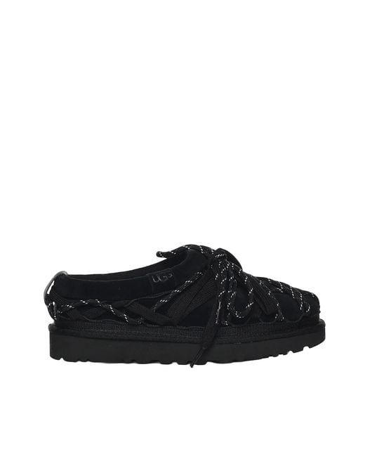 Ugg Black Slip-On Tasman Lace