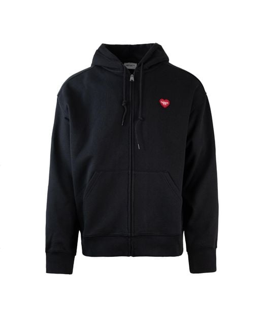 Carhartt Blue Felpa Heart Ii Hartt Nera for men