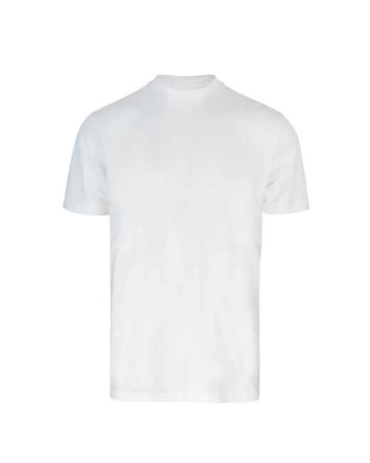 Colmar White T-Shirt A Manica Corta Bianca for men