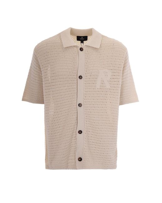 Represent Natural Ecru Pico Shirt for men