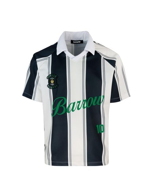 Barrow Blue T-Shirt Basket Riga Nera for men