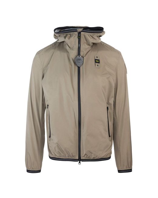 Blauer Multicolor Giacca Nastrata Farrin for men