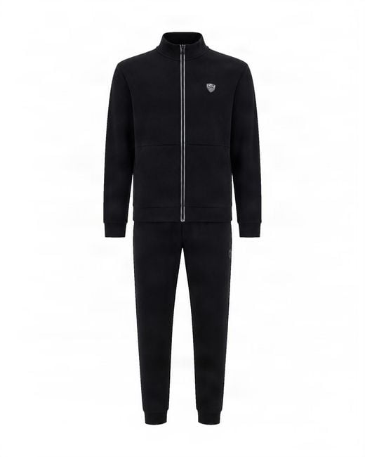 EA7 Black Set Tinta Unita for men