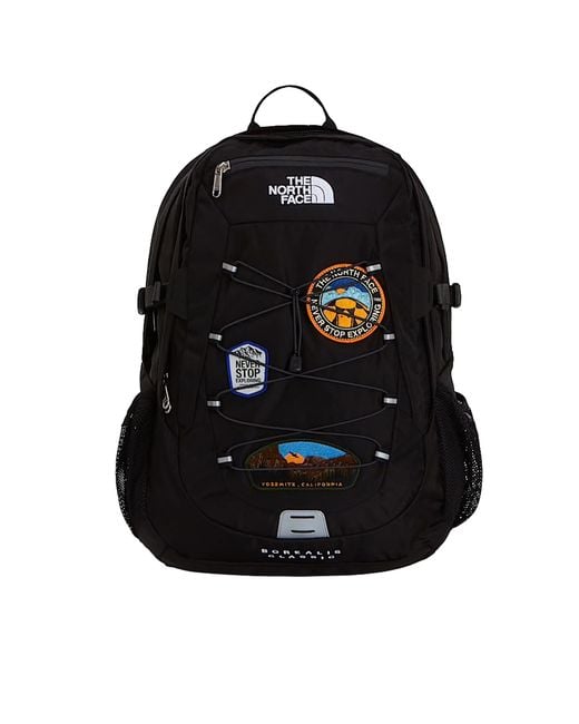 The North Face Black Zaino Borealis Classic Patch Asphalt for men