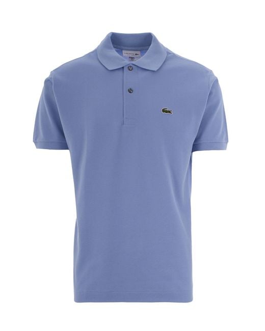 Lacoste Blue Polo Shirt L.12.12 for men