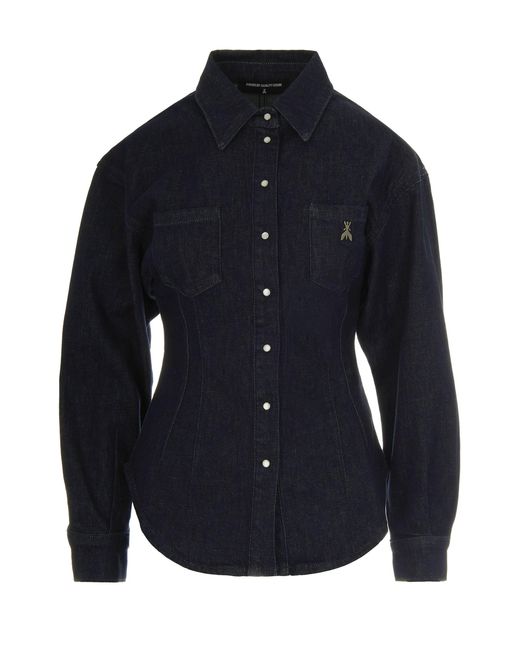 Patrizia Pepe Blue Shirt