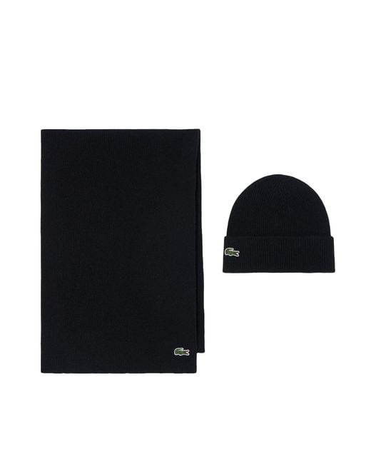 Lacoste Black Gift Set Logo for men