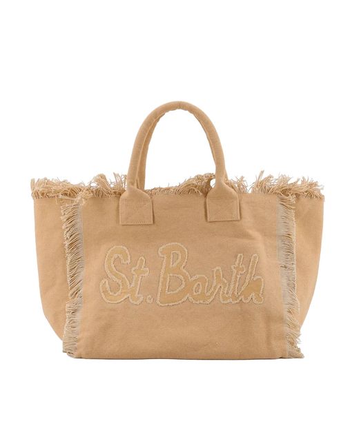 Mc2 Saint Barth Natural Borsa Vanity Patch