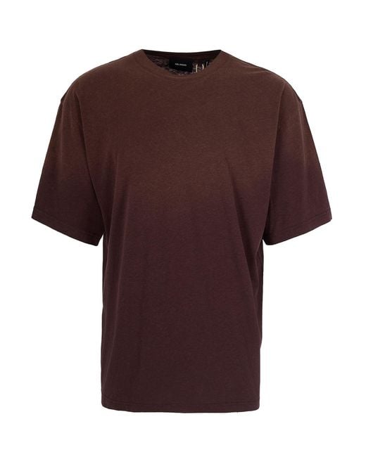 Axel Arigato Red T-Shirt Bubble Reverse for men