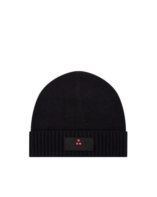 Peuterey Black Berretto for men