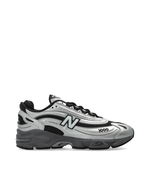 New Balance Black Sneakers M1000Egr Metallic for men