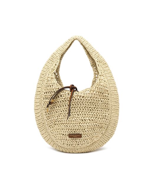 Gianni Chiarini Metallic Borsa Hobo Nefeli Corda