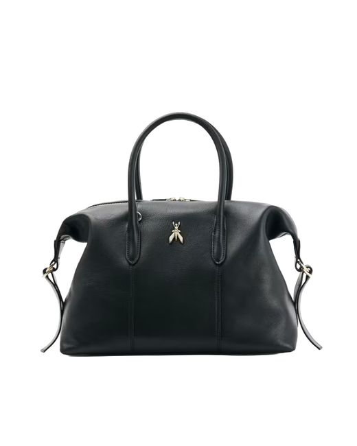 Patrizia Pepe Black Borsa New Business Pelle Nera