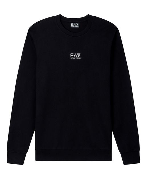 EA7 Blue Felpa Core Identity for men