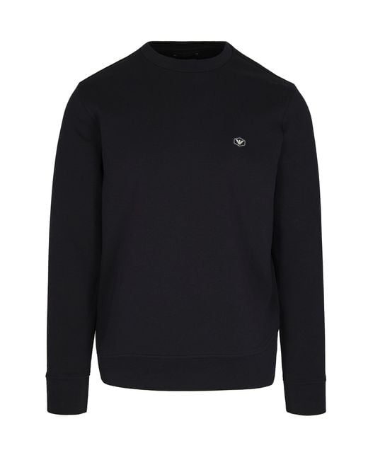 Emporio Armani Blue Felpa for men