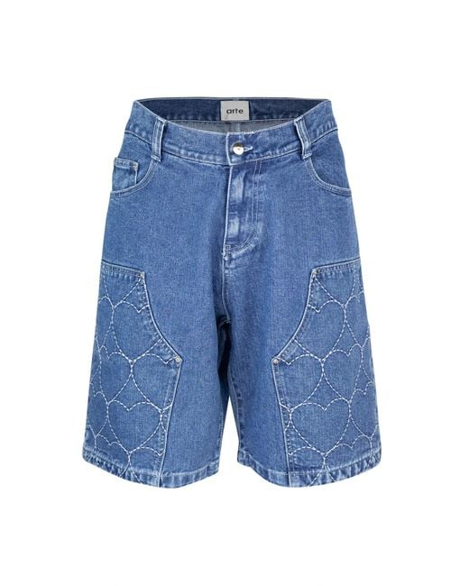 Arte' Blue Bermuda Serena Heart for men