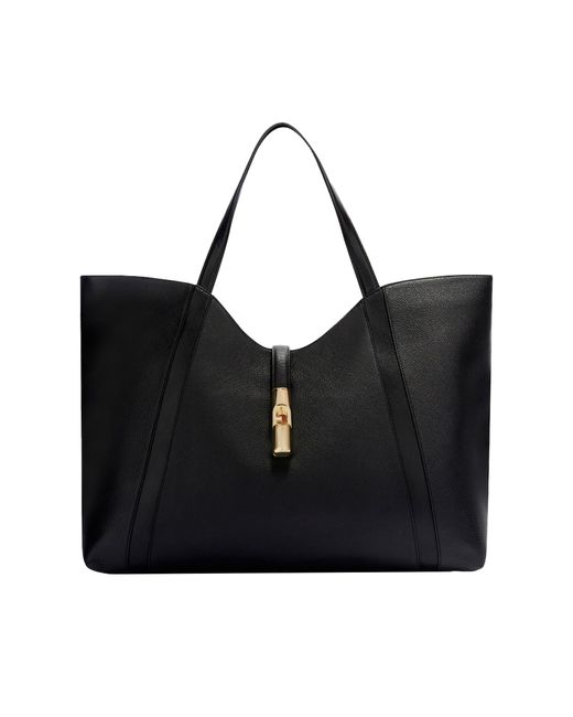 Furla Black Borsa Goccia Xl Nera