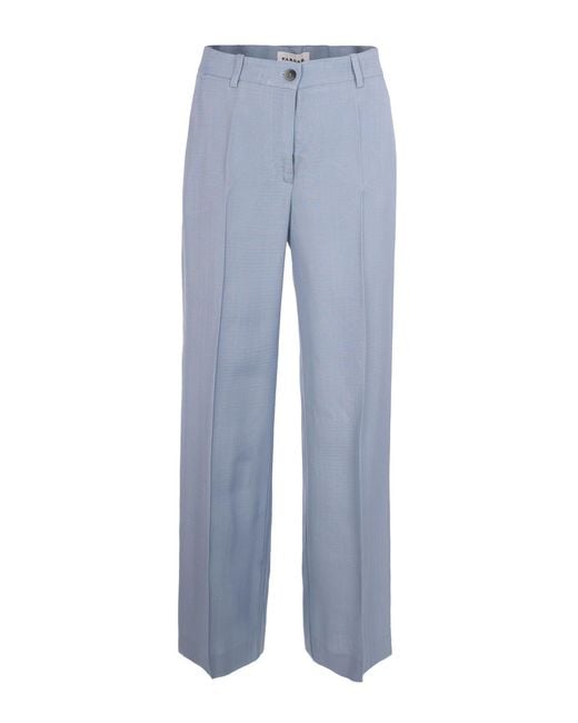 P.A.R.O.S.H. Blue Light Palazzo Pants