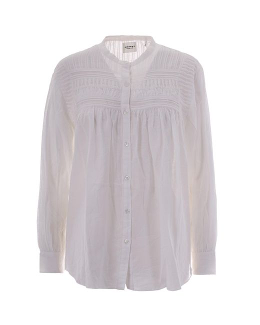 Isabel Marant Gray Plalia Blouse