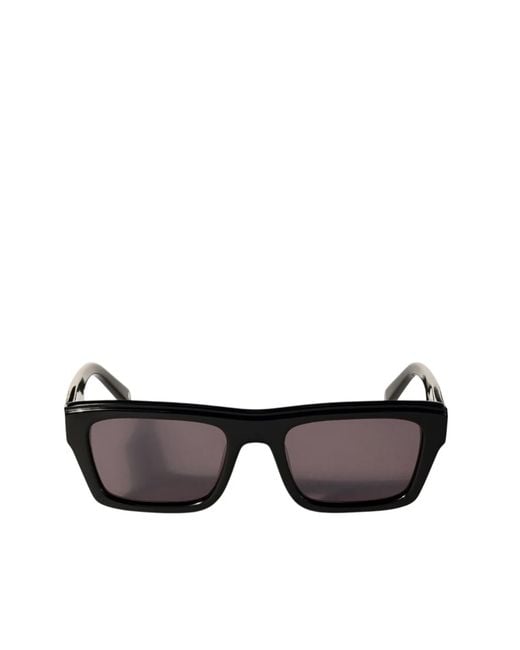 Off-White c/o Virgil Abloh Black Occhiale Flint Shiny for men