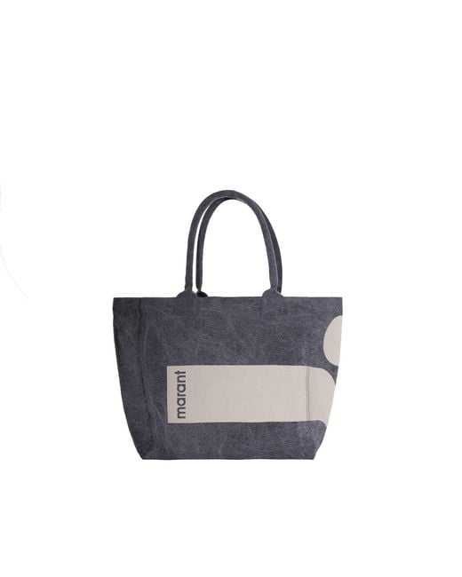 Isabel Marant Blue Small Yenky Faded