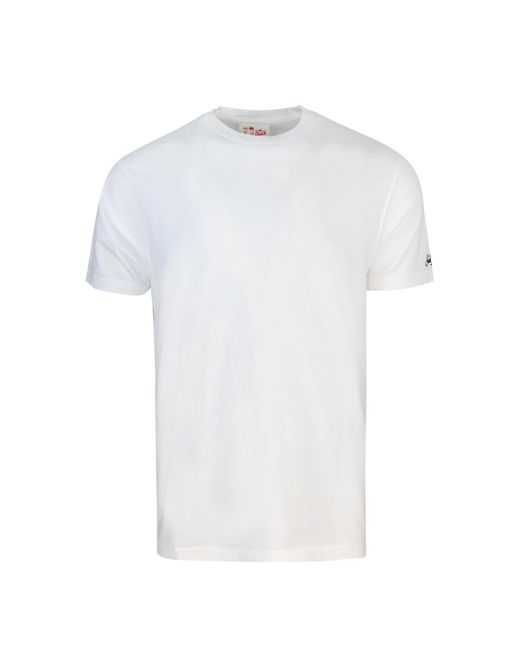 Mc2 Saint Barth White T Shirt Dover Bianca for men