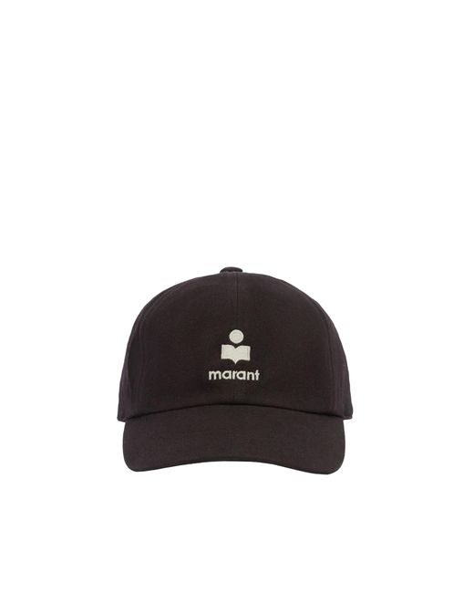 Isabel Marant Black Cappellino Tomas Nero Lavato for men