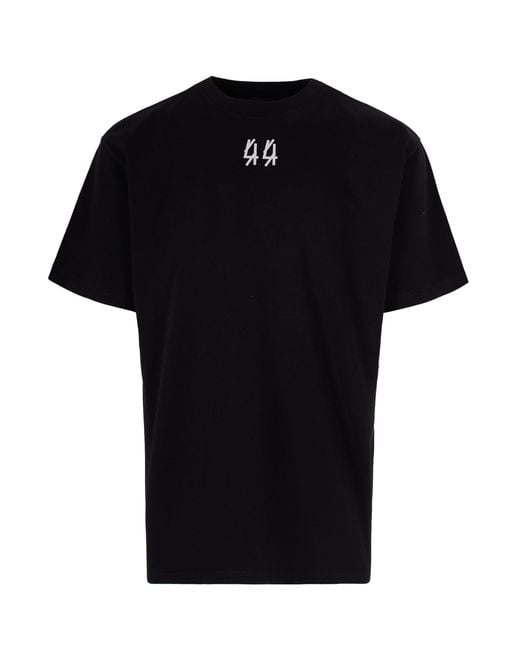 44 Label Group Black T-Shirt Centipede Xenon for men