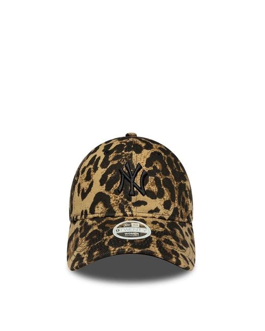 KTZ Green Baseball Cap 9Twenty Leopard