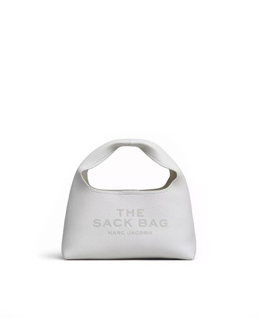 Marc Jacobs White Borsa A Mano The Mini Sack