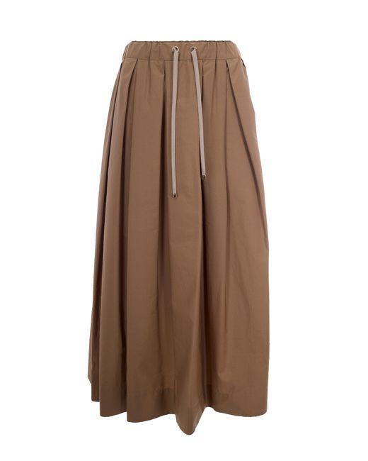 Max Mara Brown Mini Skirt For