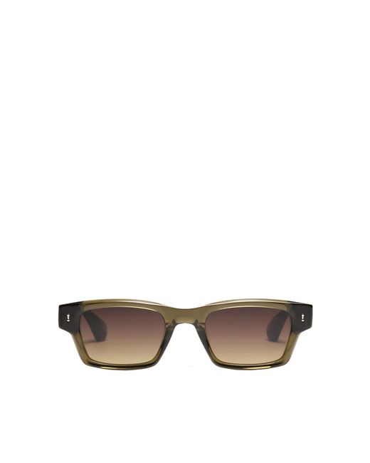 PETER AND MAY Multicolor Occhiali Da Sole Amy Sun Army for men