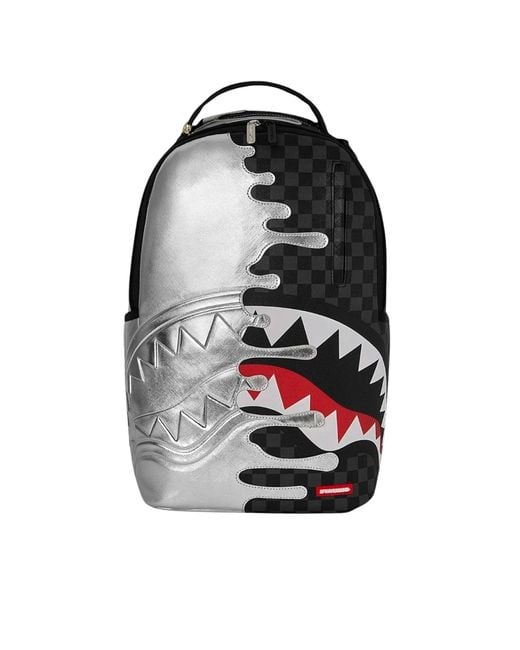 Sprayground Blue Zaino Side Drip for men