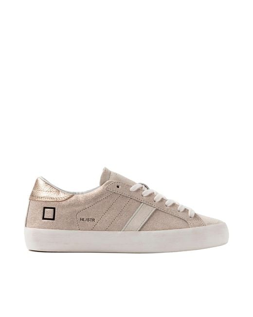 【美品】D.A.T.E. HILL LOW PLATFORM STARDUST Date Sneakers Hill Low Stardust Platinum | Lyst